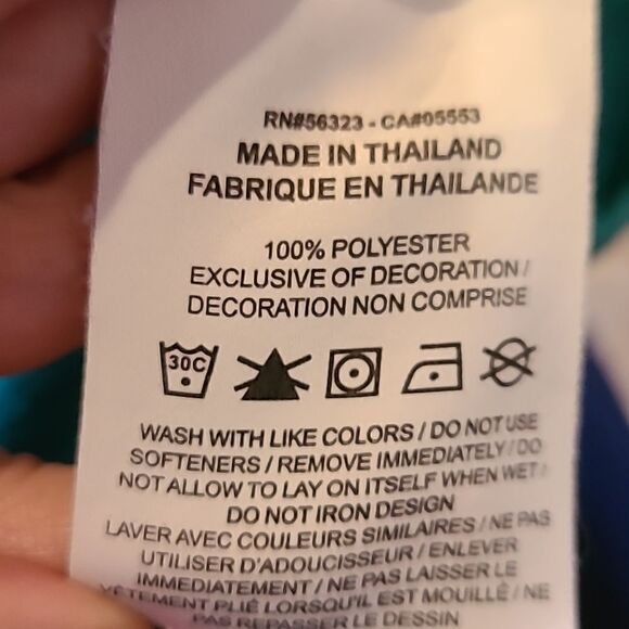 Nike dri‎ fit men's standard fit green stripped polo size large - Picture 5 of 7